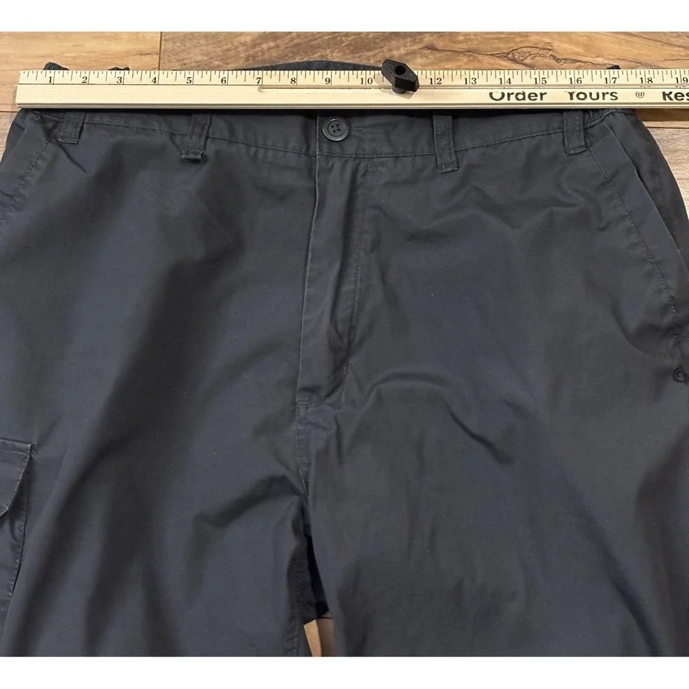Craghoppers Bug Repel Mens 38x29 Gray Cargo Pants Outdoor Hiking Gorpcore